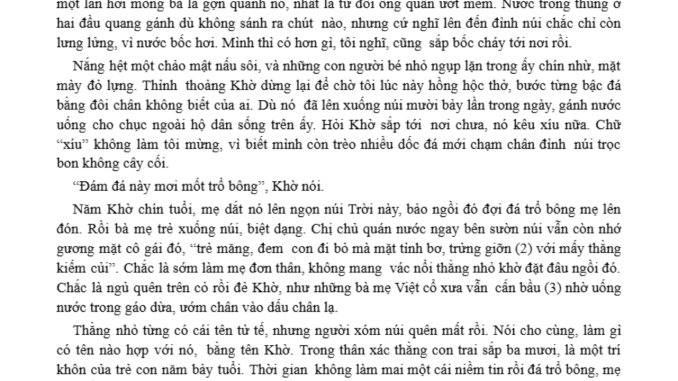 Đề thi thử tốt nghiệp THPT 2025 Ngữ Văn THPT Quế Võ - Bắc Ninh