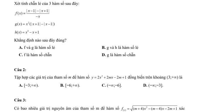 Đề số 4 ĐGTD ĐHBK Hà Nội