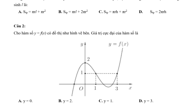 Đề số 8 ĐGTD ĐHBK Hà Nội